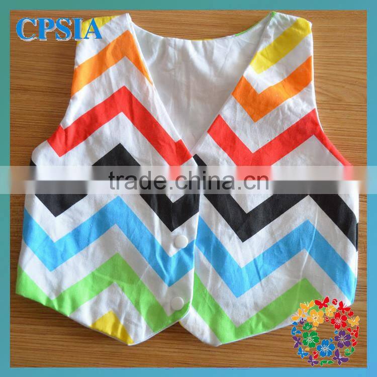 New arrival chevron newborn baby cotton vest baby vest