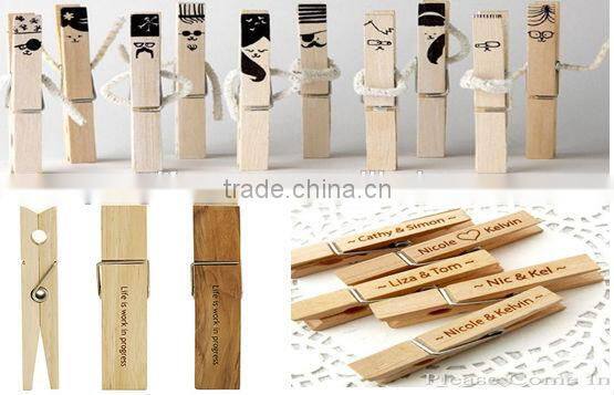 hot new products for 2017 wholesale alibaba website eco-friendly mini wooden clothespin clothes pegs for ornament made in china