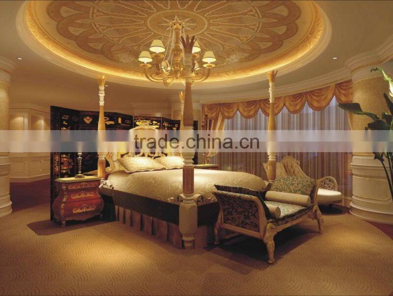 Sharp Contrast Interior Rendering Design for Luxury Classic Villa Great Room BF11-11263c