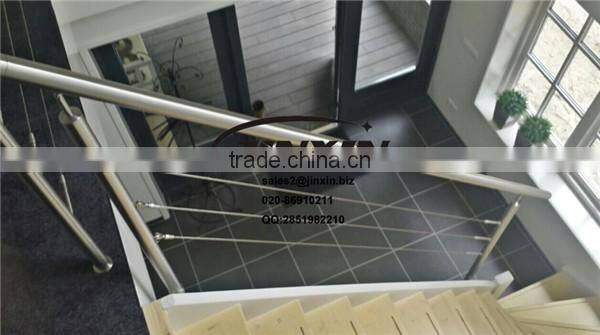 JINXIN 304/316/316L good looking stainless steel cable railing systems cable railing hardware