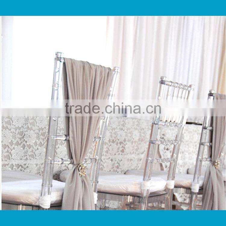 Customizable Luxurious acrily tiffany chair for hotel