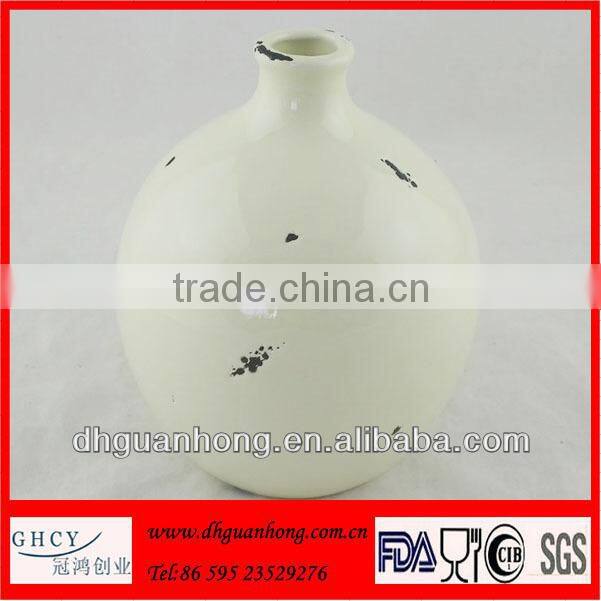 Ceramic Bottle with wooden lid