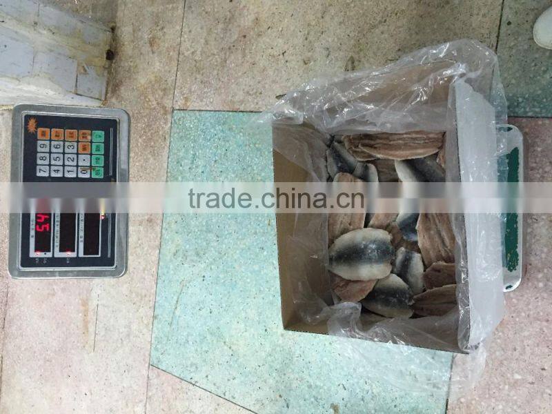 frozen sardine fillets 60-100g/pc skin on ,boneless ,5kgs per carton