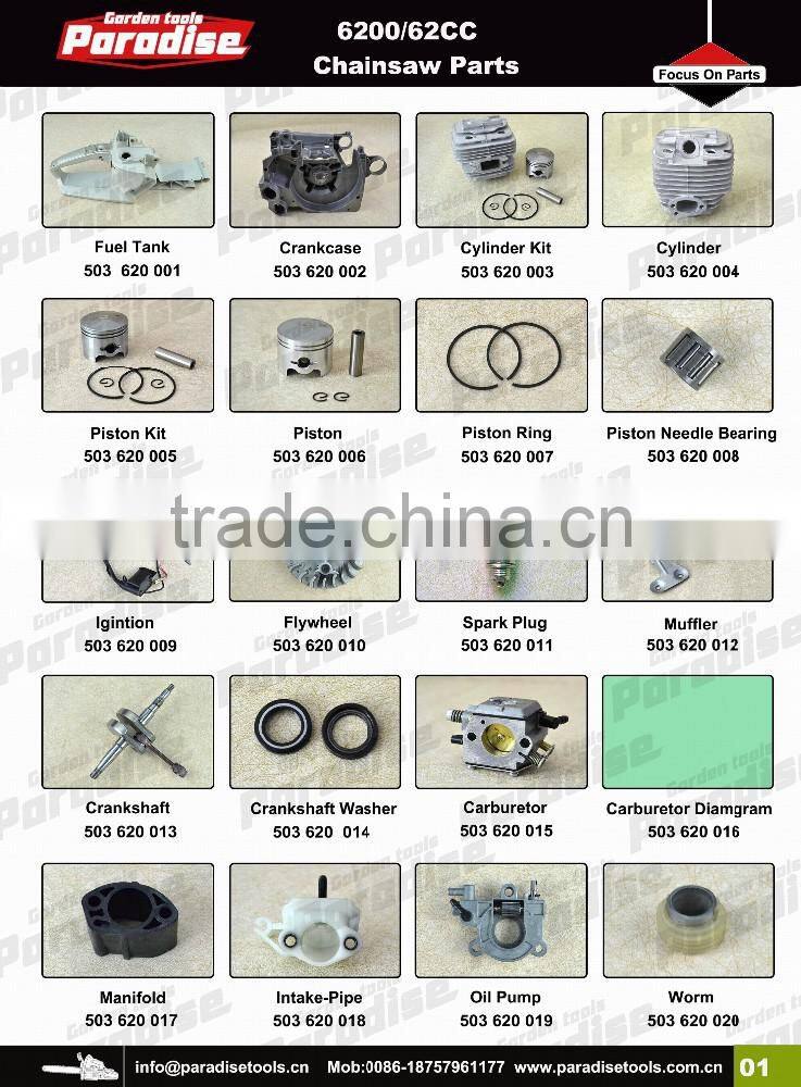62CC Starter For Chainsaw