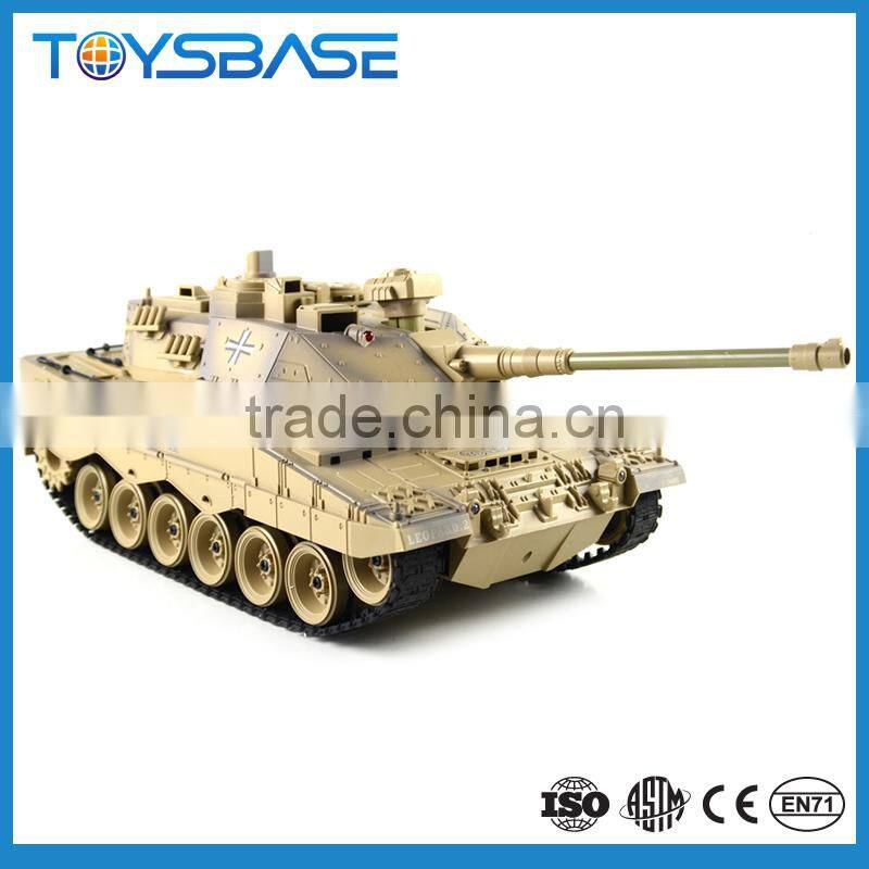 R/C Fight Tank With Light And Music Radio-Controlled Models Military Combat R/C Toy
