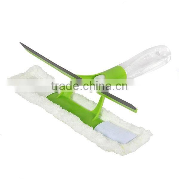 2015 New spray window squeegee with Microfiber cleaner as seen on TV