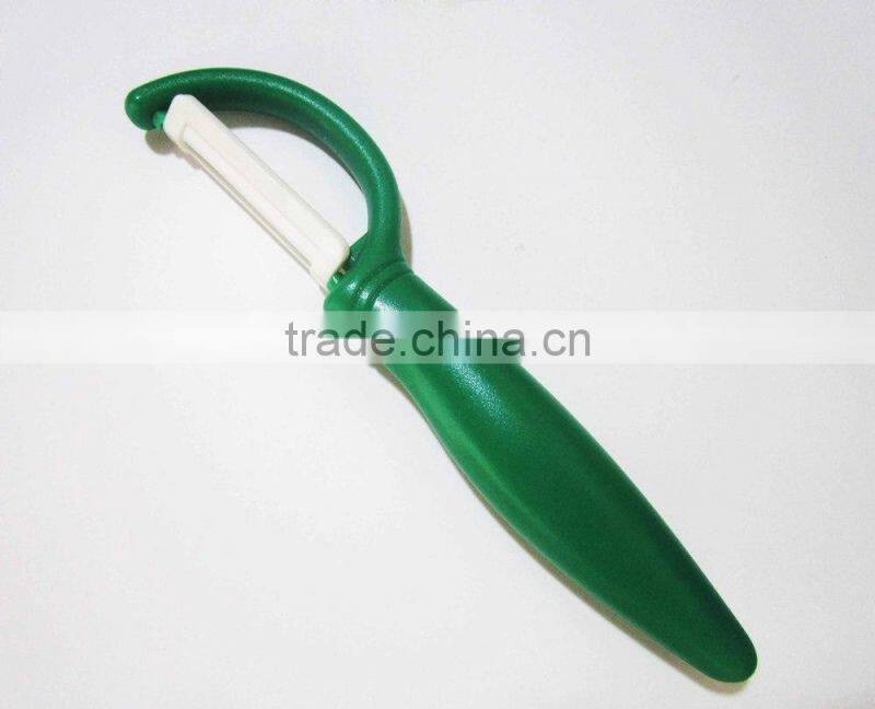 High Quality Kitchenware Green Color Ceramic Orange Peeler
