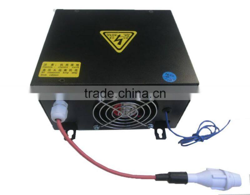 black 40-50w co2 laser power supply for mini 4030 machine