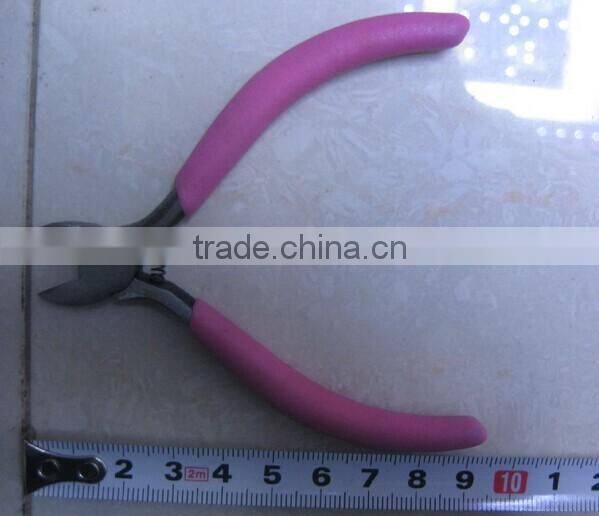 4" Mini Cutting Pliers Pink Pliers Tool Kit