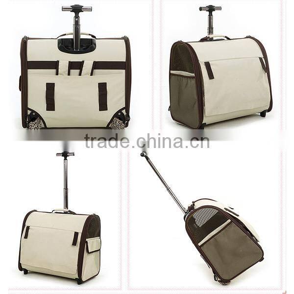 Fashion Pets Bag Trolley dog Carrier