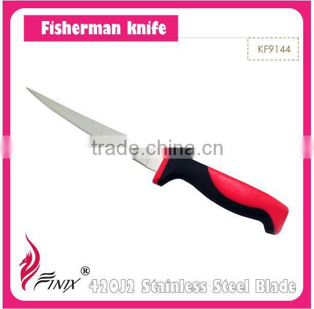 Japanese Stainless Steel 420J2 Taiwan Made Soft Grip Fishing Fillet Knife