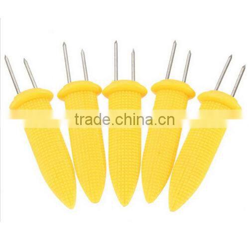 Safe Mini Corn on the Cob Holders Skewers Needle Prongs Fork Picks Kitchen BBQ