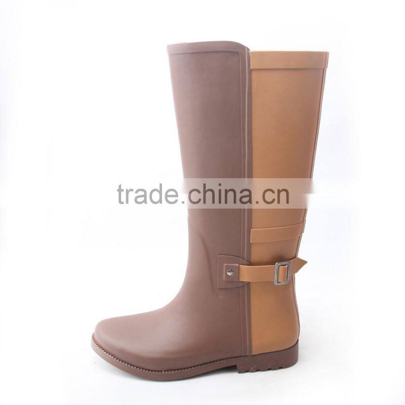 2016 fashion rubber rain boots women wellington boots