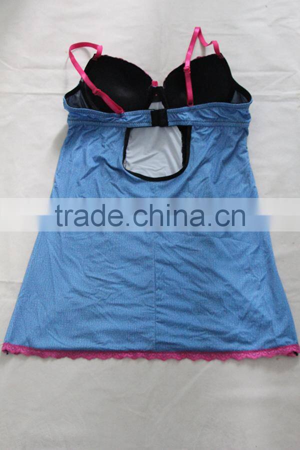 Blue ladies sexy nighties lingerie tokyo made in China factory / alibaba selling