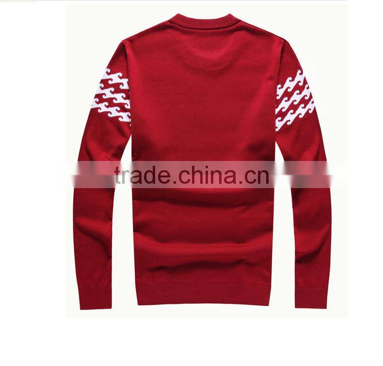 GZY -2016 Fashion and latest design for men cable knit sweater
