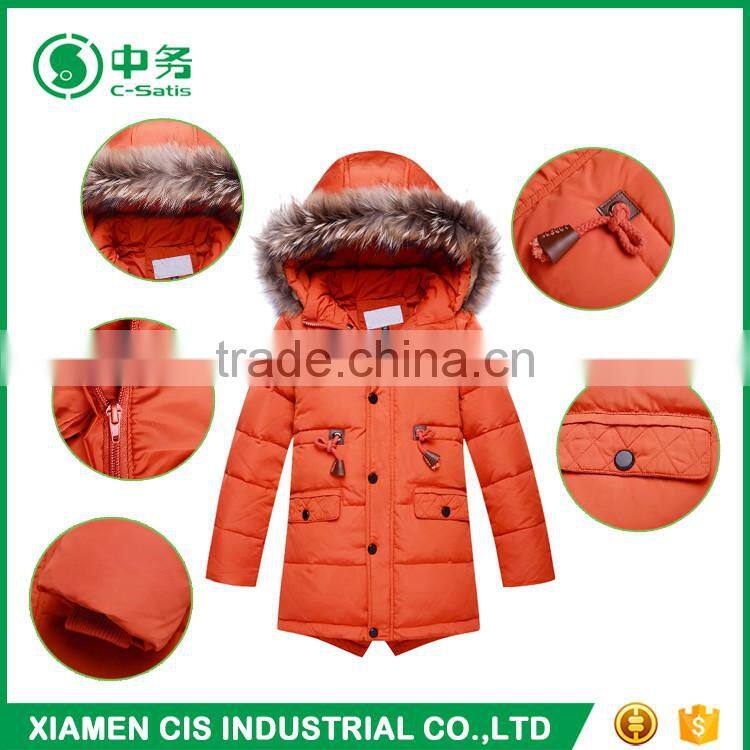 Custom High Quality Child Winter Coat Boy Coat Kid Coat