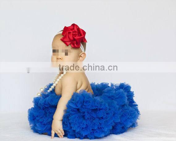 Wholesale blue tutu skirtsgirls rufle plus size skirts tutu dresses for girls