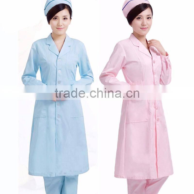 Juqian 2016 custom design white nurse hospital uniform designs