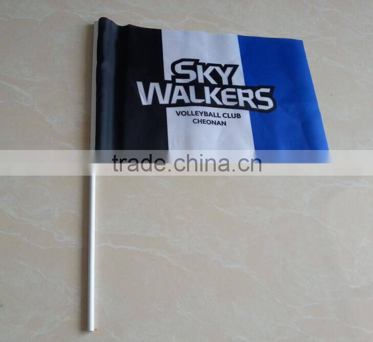 advertising pole hand flag