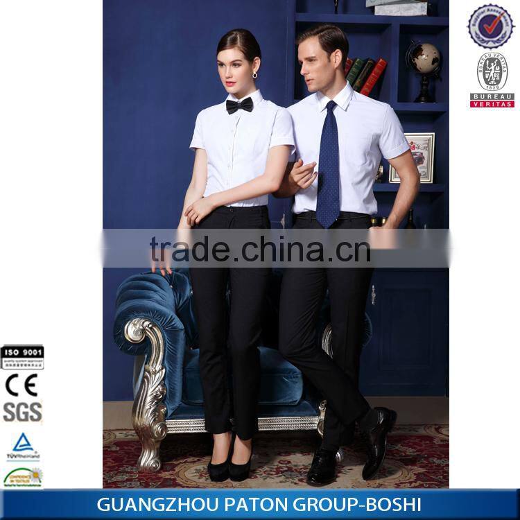 Boshi Factory Price 100% Cotton Ladies Office Shirt women shirt With OEM Service