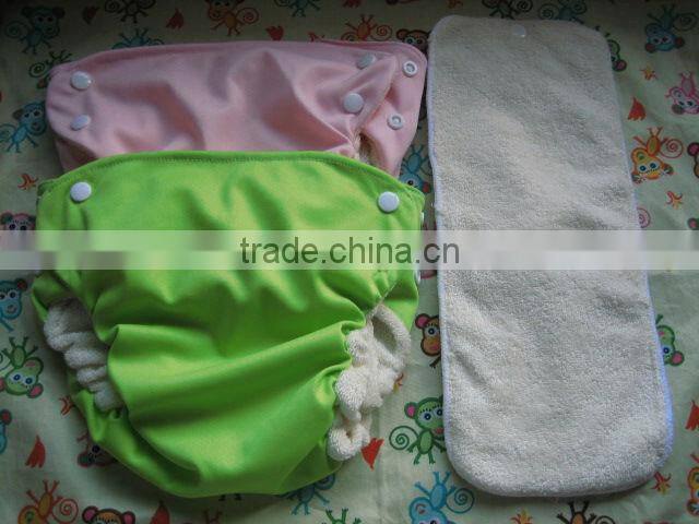 bamboo baby washable cloth diaper/cloth nappy