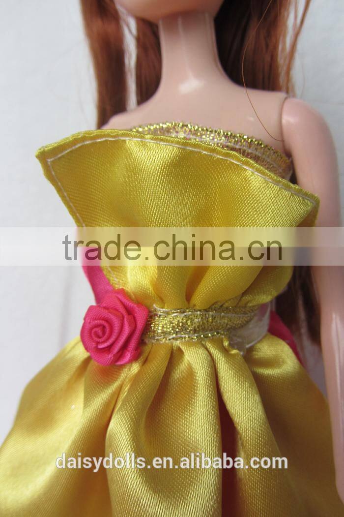 new products girls princess puffy dresses for 12 inch doll
