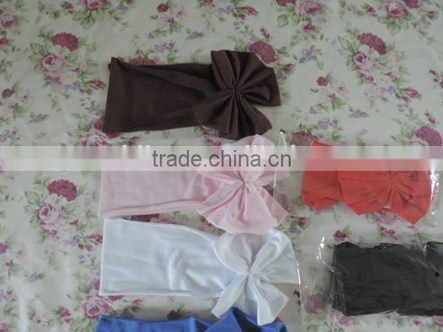 Baby Bowknot Children Bright Color Hairband Kids Headbands Fashion Princess Headwear Girls Hairband