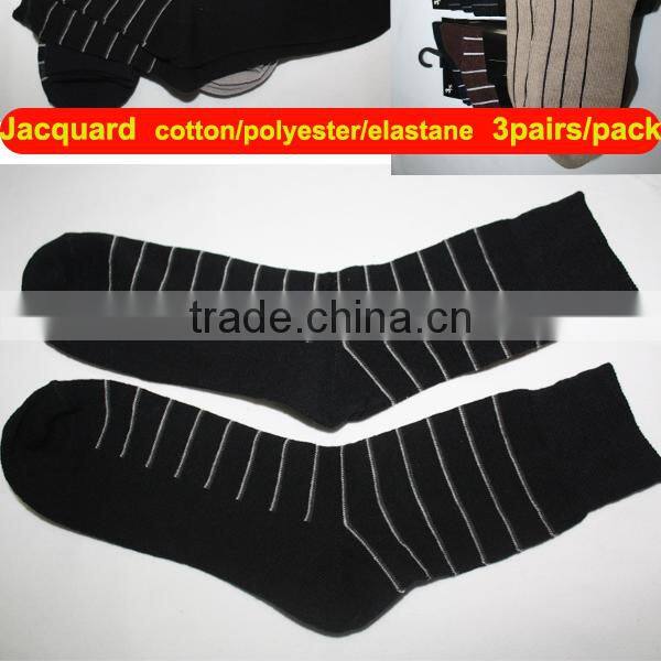 Men socks cotton designer custom stripe top quality socks