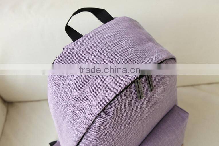 2015 fashion Canvas bag, Backpack shoulder bag, Travel bag, Couple bag, Computer bag