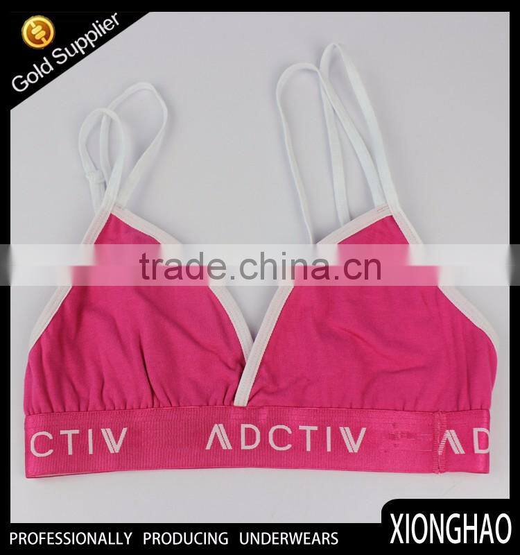 Professionally OEM Sexy cotton sport underwear with customer's name brand