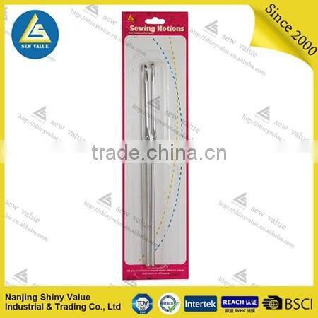 Sewing accessories type single pointed aluminium material crochet hook set