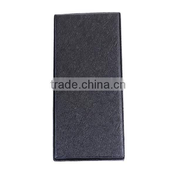 Paper Jewelry Gift Wine Glass Charms Boxes Rectangle Black