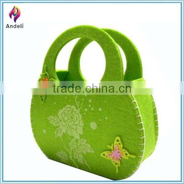 High Quality Decor Felt Storage Bag With Gallus