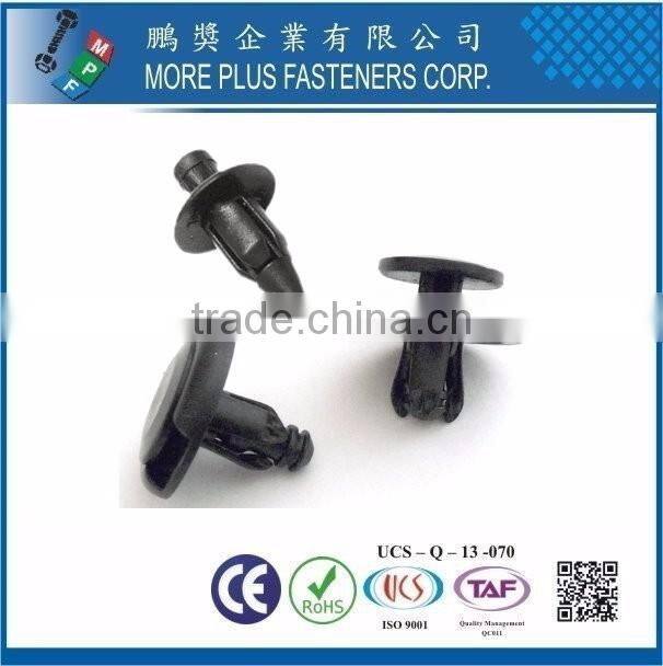 Taiwan Stainless Steel PC N66 Natural Black Nylon Plastic Rivet Plastic Push Rivets Plastic Snap Rivets