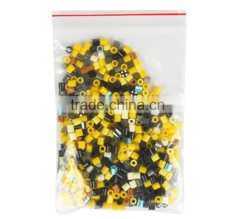 Diyfashion 5mm mini hama perler beads set with pegboard iron paper and twezzer fuse beads toys for kids 18017