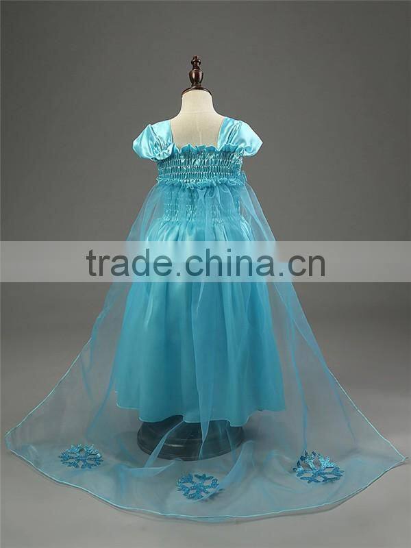 Wholesale Girls party dress Frozen girl dress fashion dress for children