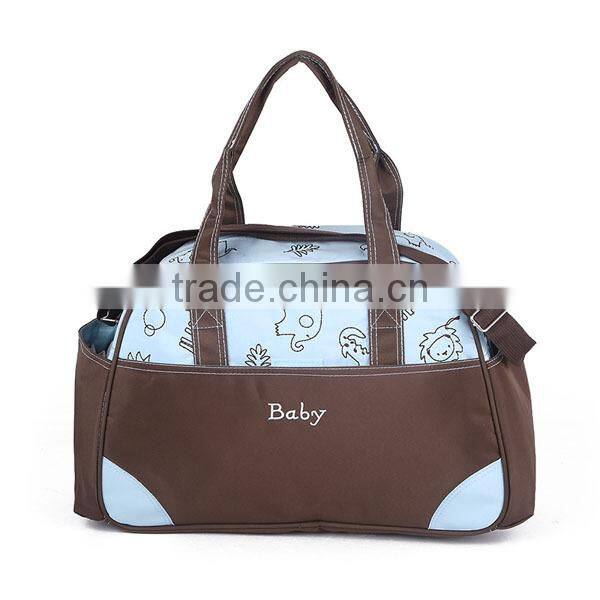 fancy prints multi-function baby diaper nappy bags