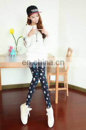 Fashion New Best Selling Lovely Owl Print Ladies/Girls Sexy Legging Pants