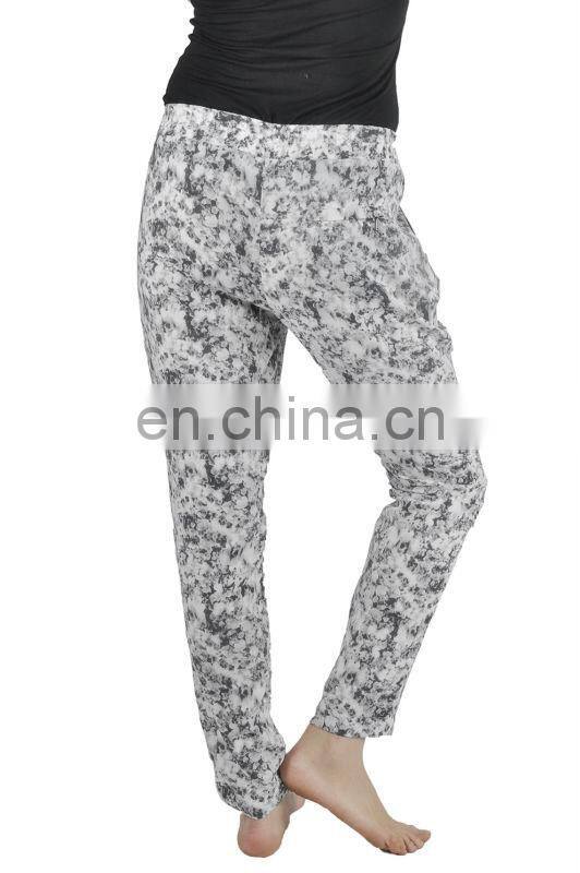 2015 spring and summer women cotton printed loung pants