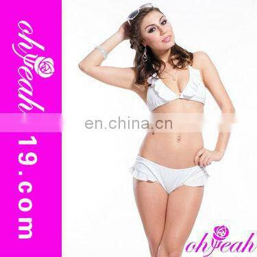 Elegant white wholesale brazilian bikinis 2014
