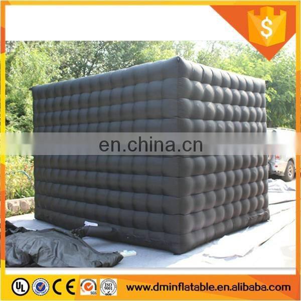 Big inflatable spray booth, shopping mall inflatable photo booth enclosure tent sales