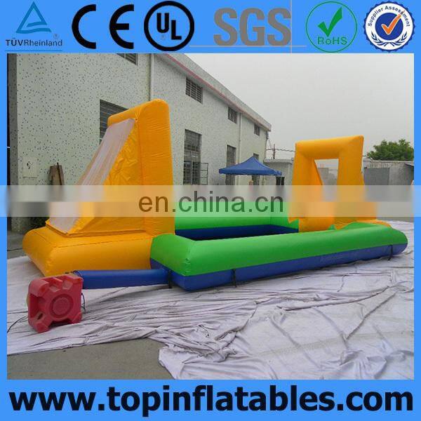 portable inflatable water soccer field