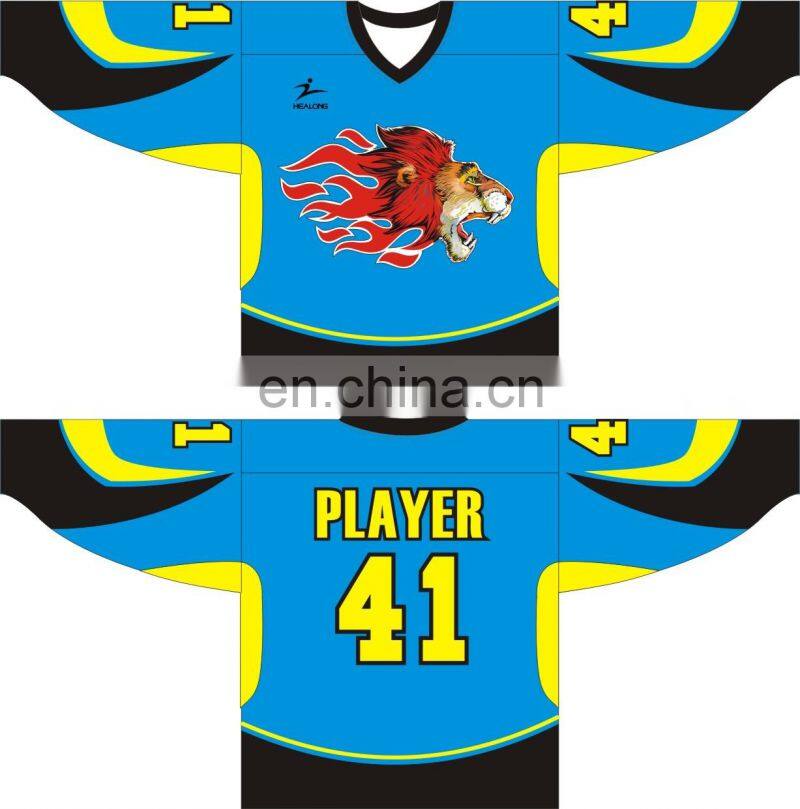 Custom ice hockey uniforms lacrosse jersey