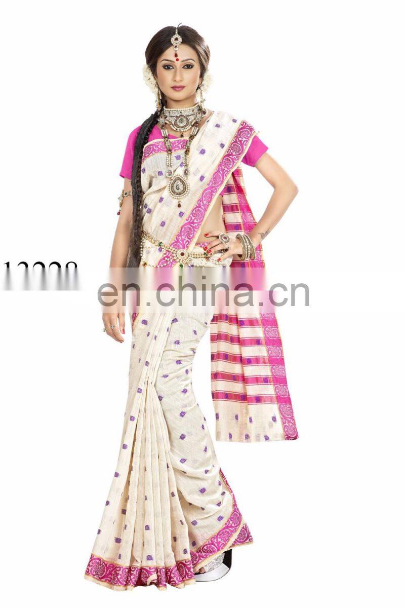 Indian Designer Kanchivaram Silk Saree for ledies wear