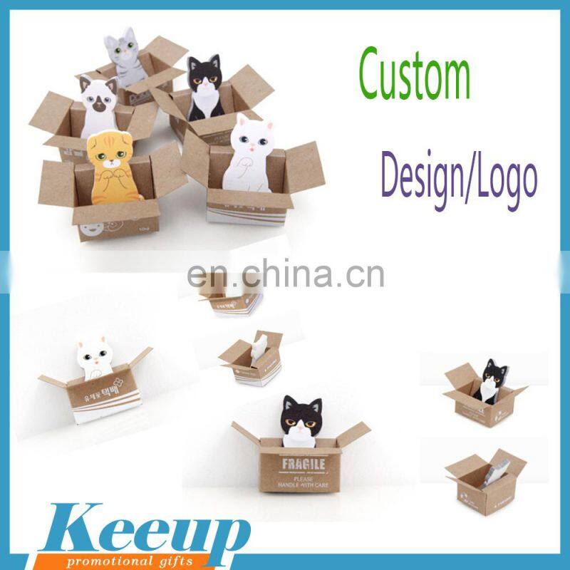 Promo Items Plastic Sticky Note Memo Holder