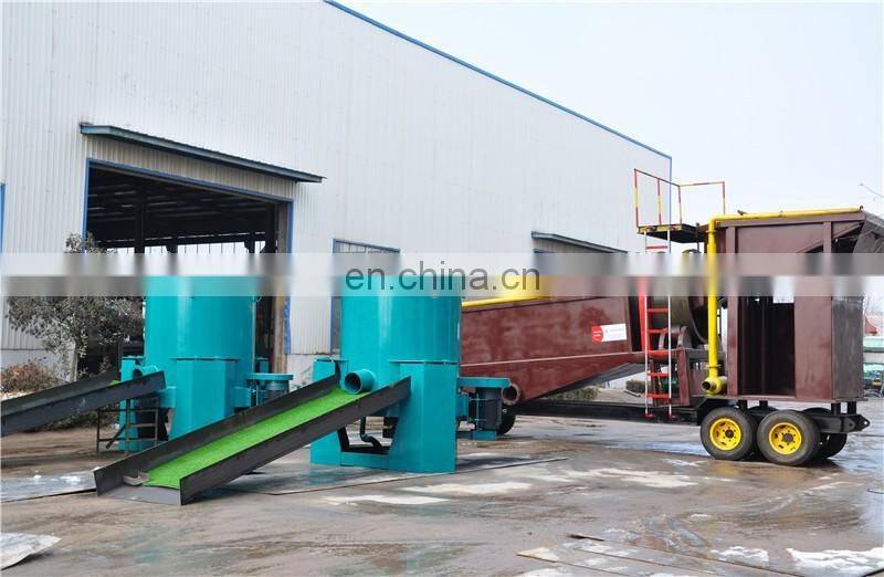 SINOLINKING Mobile Gold Trommel Extraction Plant for Malaysia Bauxite Mining