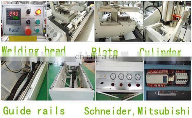 Vinyl window welding machine / plastic window machine