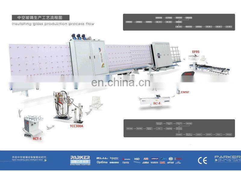 Automatic Insulating Glass Produce Line(Supersonic Speed) / Double and Triple Glass Production Line
