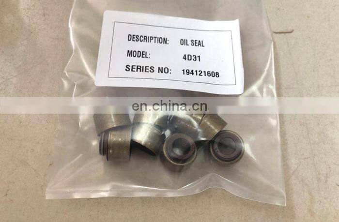 Engine spare parts oil seal for 4D31 194121608 in stock