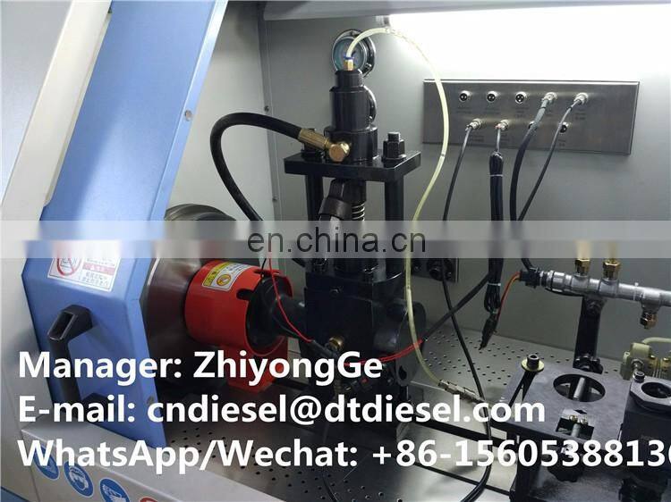 CR815 Diesel Common rail injector and pump test bench with common rail injector and pump testing data inside